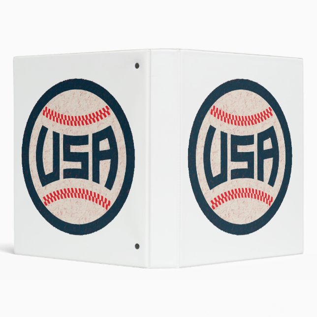 Team USA Baseball Binder (Background)