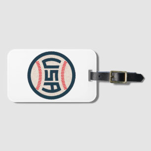 Team USA Baseball Luggage Tag