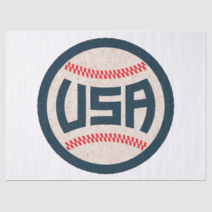 Team USA Baseball Tissue Paper