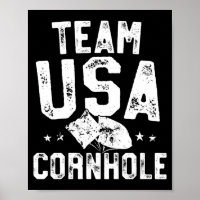 Team usa cornhole champion bean bag toss