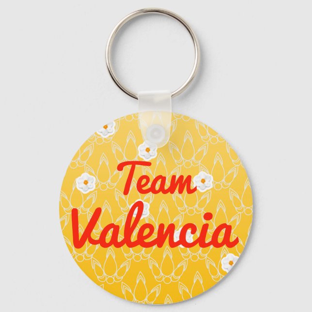 Team Valencia Keychain (Front)