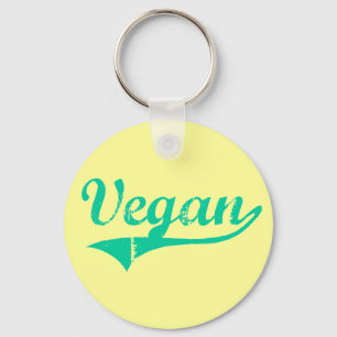 Team Vegan Keychain
