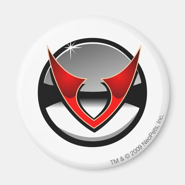 Team Virtupets Space Station Logo Magnet (Front)