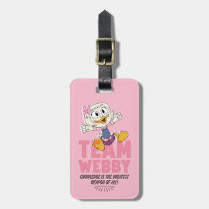 Team Webby Luggage Tag