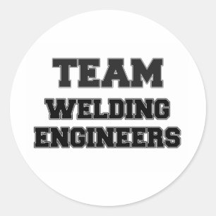 Team Welding Engineers Classic Round Sticker
