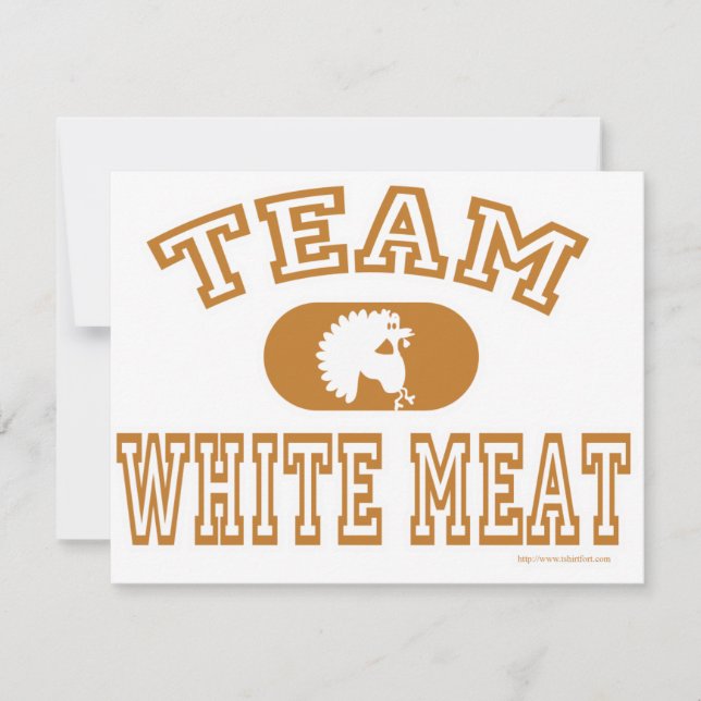Team White Meat! (Front)
