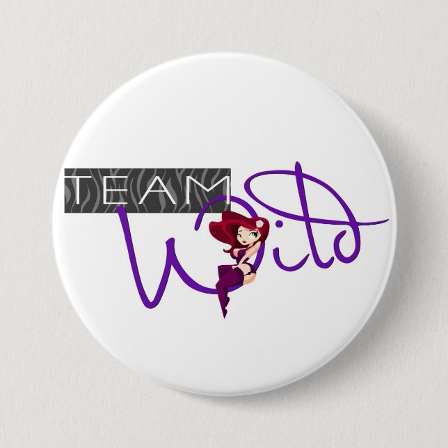 Team Wild Button (Front)