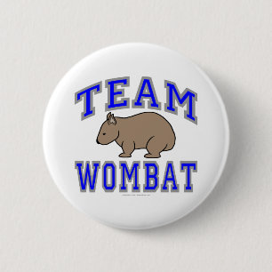 Team Wombat II 2 Inch Round Button