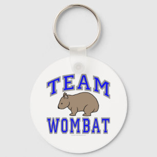 Team Wombat II Keychain