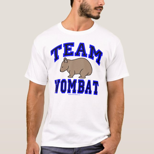 Team Wombat IV T-Shirt (Front)