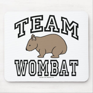 Team Wombat Mouse Pad