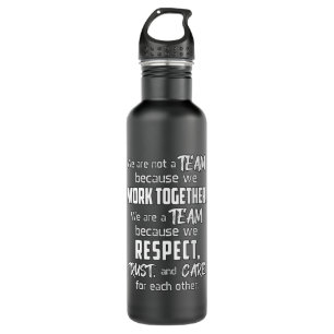Team Work Job Awesome Spirit Team Player Gift Idea 710 Ml Water Bottle