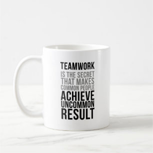 Team Work Makes Is The Secret Coffee Mug