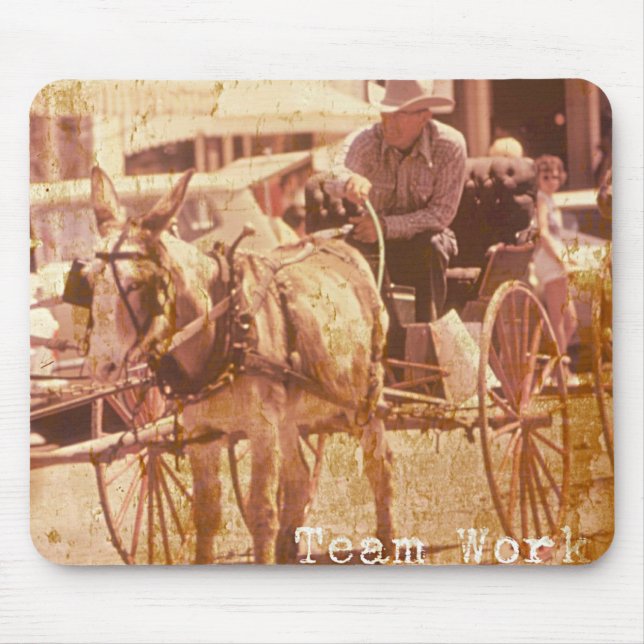 Team Work Mouse Pad (Front)