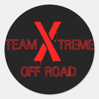 team xtreme classic round sticker