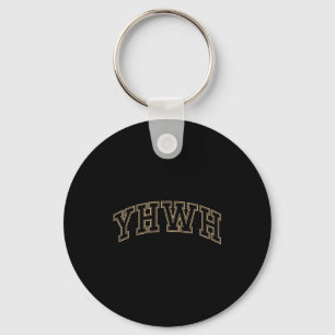 Team Yhwh Adonai Christian Faith Based Mens Womens Keychain