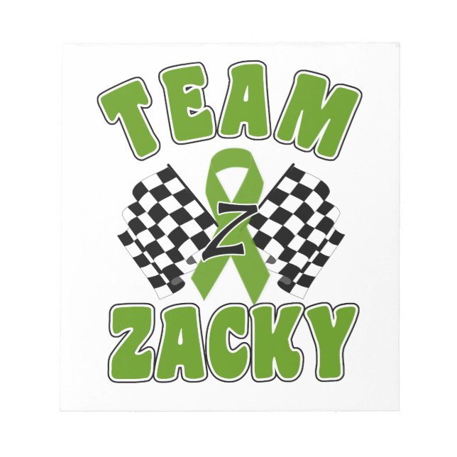 Team Zacky Notepad (Front)
