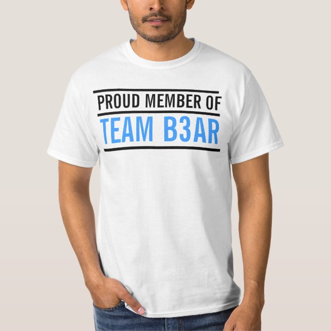TEAMB3AR MEMBER VALUE SHIRT (Front)