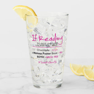 #TeamFosterette If Reading Do Not Disturb Glass