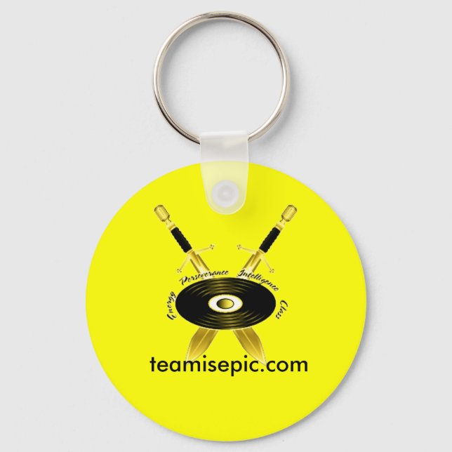 teamisepic.com Keychain (Front)