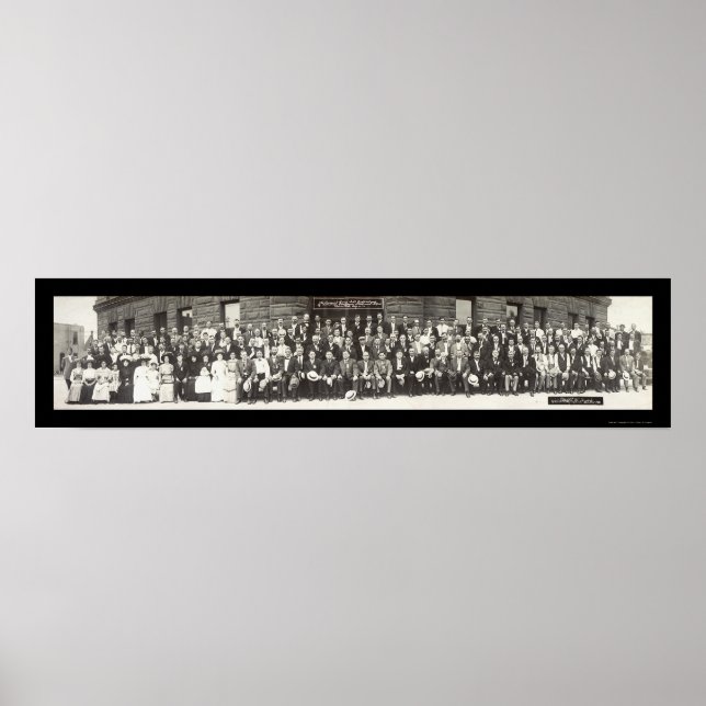 Teamsters Brotherhood Photo 1910 Poster (Front)