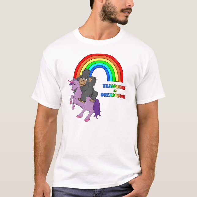 Teamwork Is Dreamwork T-Shirt (Front)