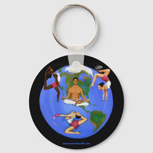 "TEAmwork" Keychain (Front)