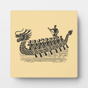 Teamwork Makes the Stream Work, Dragon Boat Racing Plaque