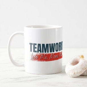 Teamwork Motivational Staff Corporate Gift Coffee Mug