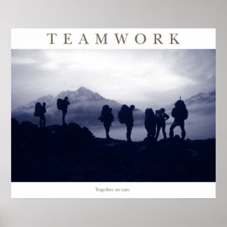 Teamwork Poster