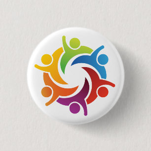 Teamwork - SRF 1 Inch Round Button
