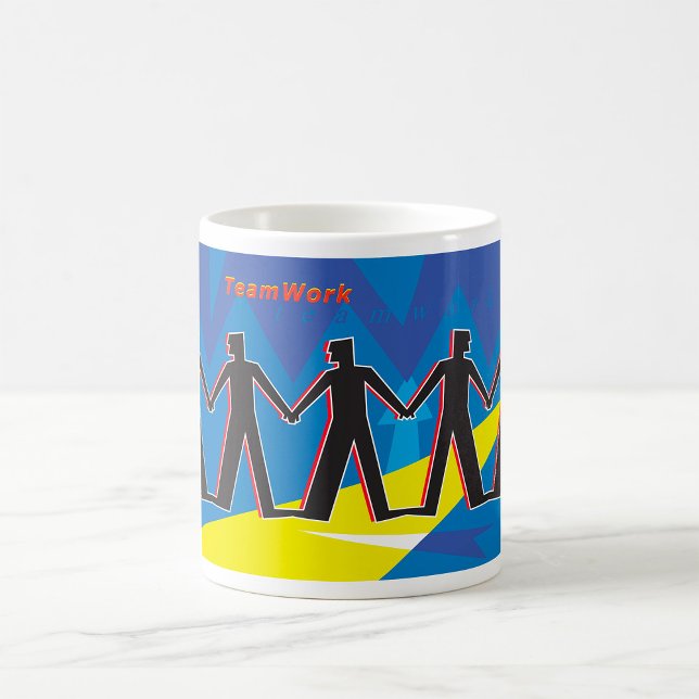 Teamwork Unity People Holding Hands Coffee Mug (Creator Uploaded)