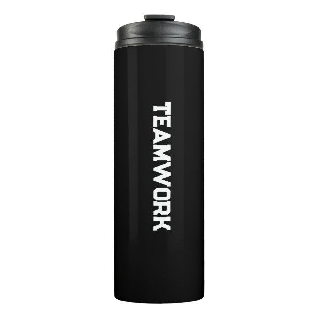  "TEAMWORK" Water Bottle (Front)