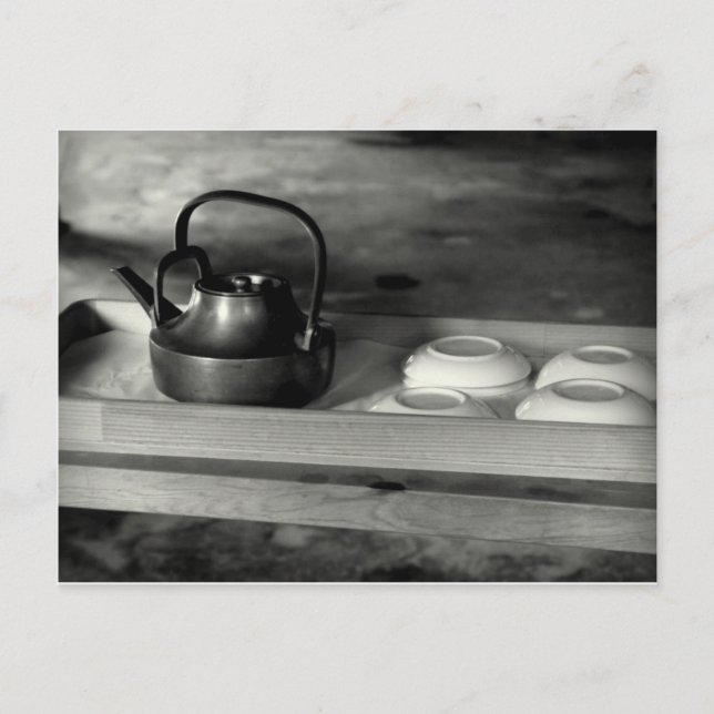 Teapot and Bowls Postcard (Front)