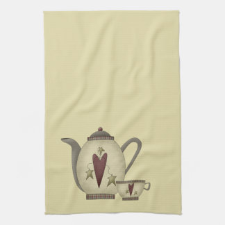 Teapot and Teacup Kitchen Towel