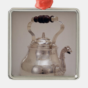 Teapot, c.1765 metal ornament