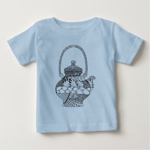 Teapot Doodle Baby T-Shirt