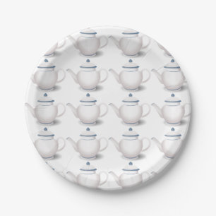Teapot English Tea Party Paper Plates