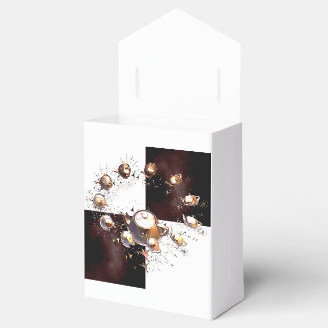 Teapot Party Favor Box (Opened)