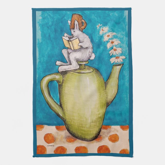 Teapot Research Kitchen Towel (Vertical)