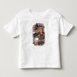 Teapot, sugar bowl, chocolate pot and mug toddler t-shirt