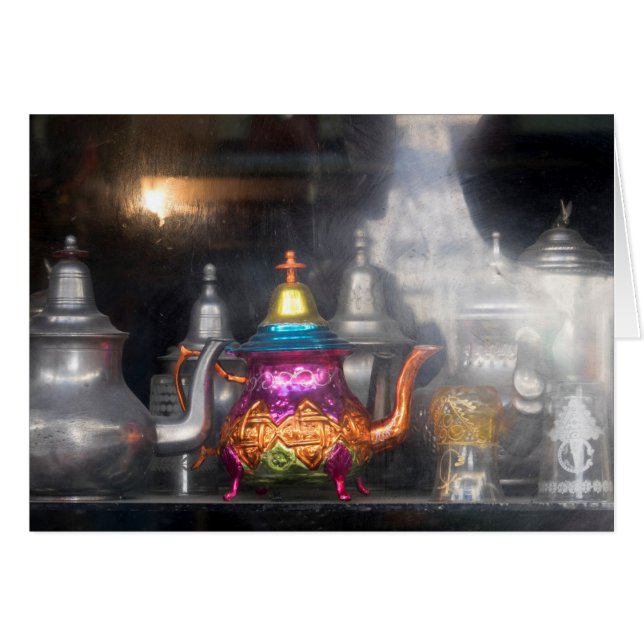 Teapots For Sale At Market (Front Horizontal)