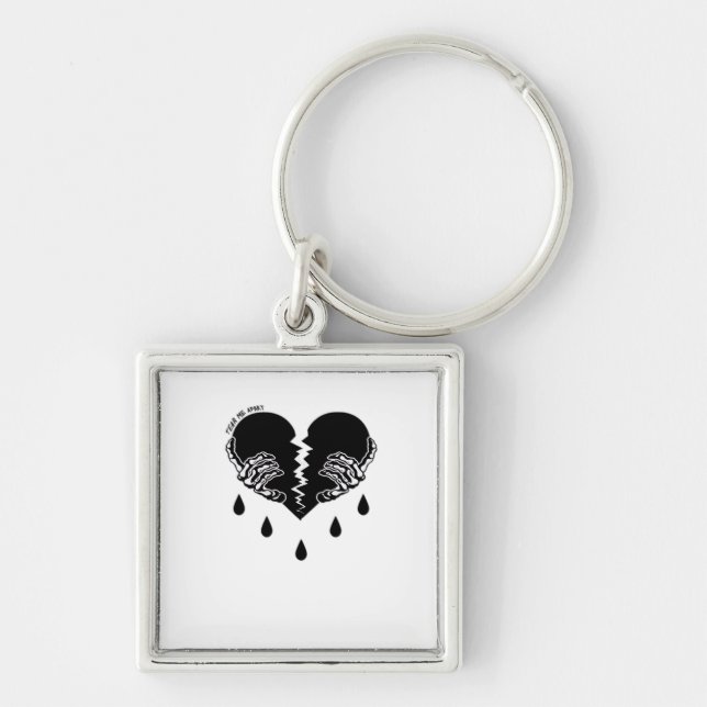 Tear Me Apart Classic Keychain (Front)