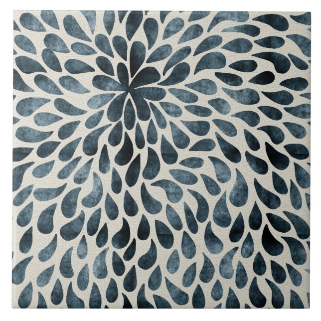 Teardrop Petals Tile (Front)