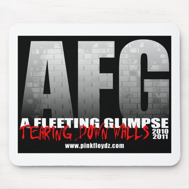 "Tearing Down Walls" Mousepad (Front)