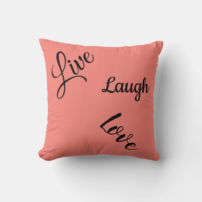 Tearose Red Throw Pillow (Front)