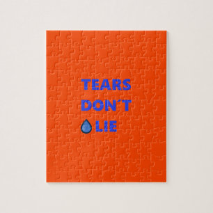 Tears Don't Lie Jigsaw Puzzle