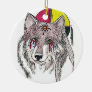 Tears for our ancestors ceramic ornament