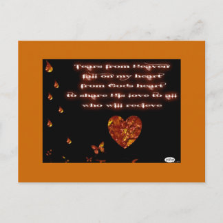 Tears from Heaven Postcard