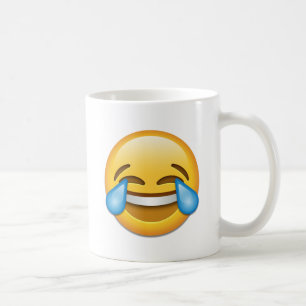 Tears of Joy emoji funny Coffee Mug